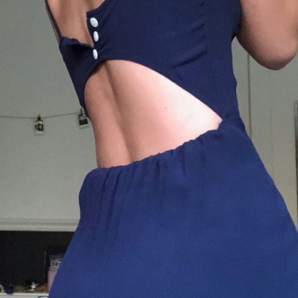 NEW!!! Kendall & Kylie Navy mini dress Size Juniors Medium - Picture 5 of 10